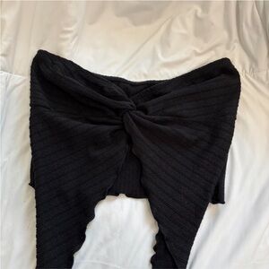 SHEIN Charcoal Textured Top